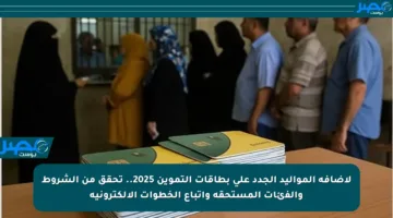 لإضافة المواليد الجدد على بطاقات التموين 2025.. تحقق من الشروط والفئات المستحقة واتباع الخطوات الإلكترونية